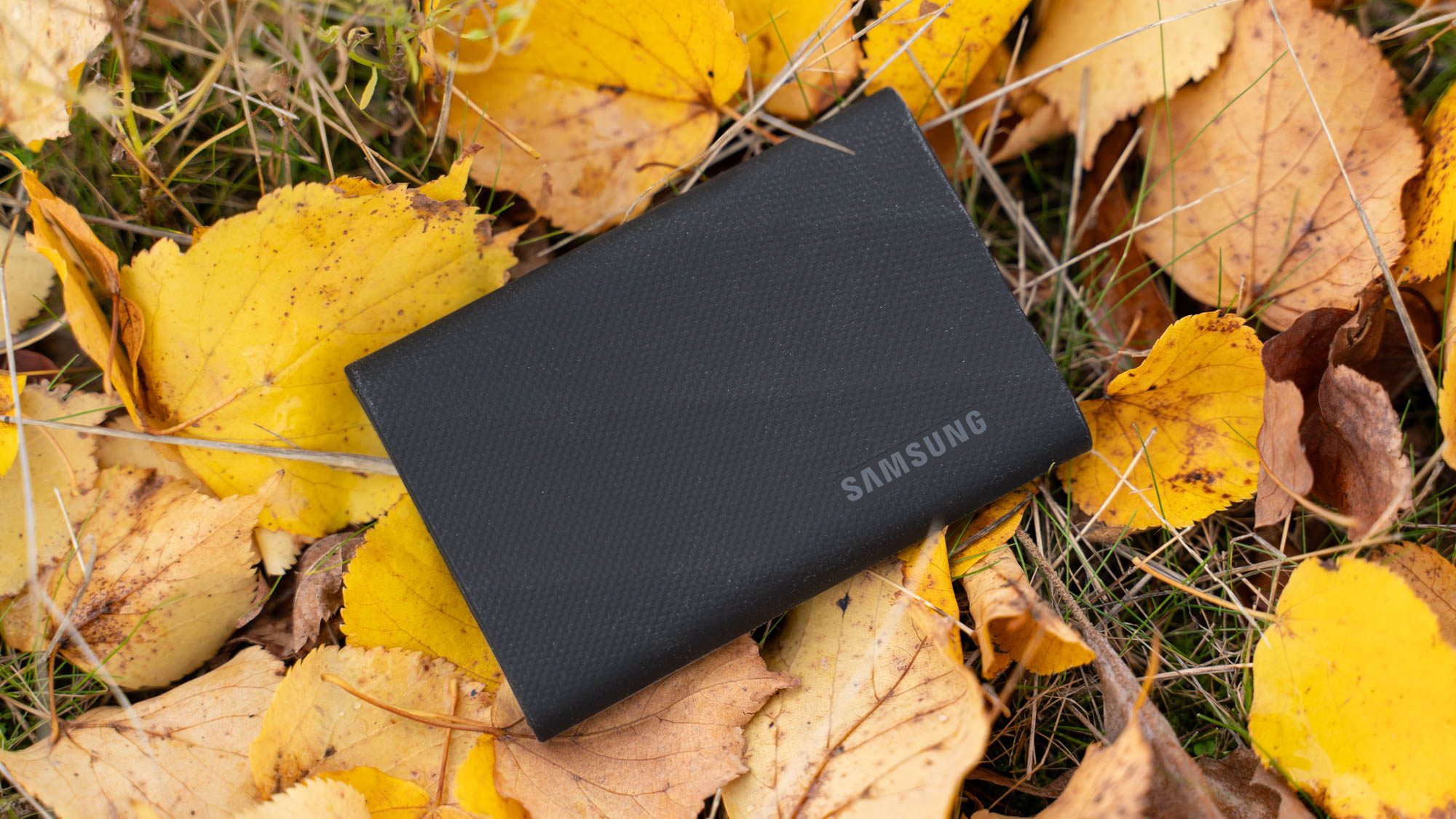 Die Front der Samsung Portable SSD T9.