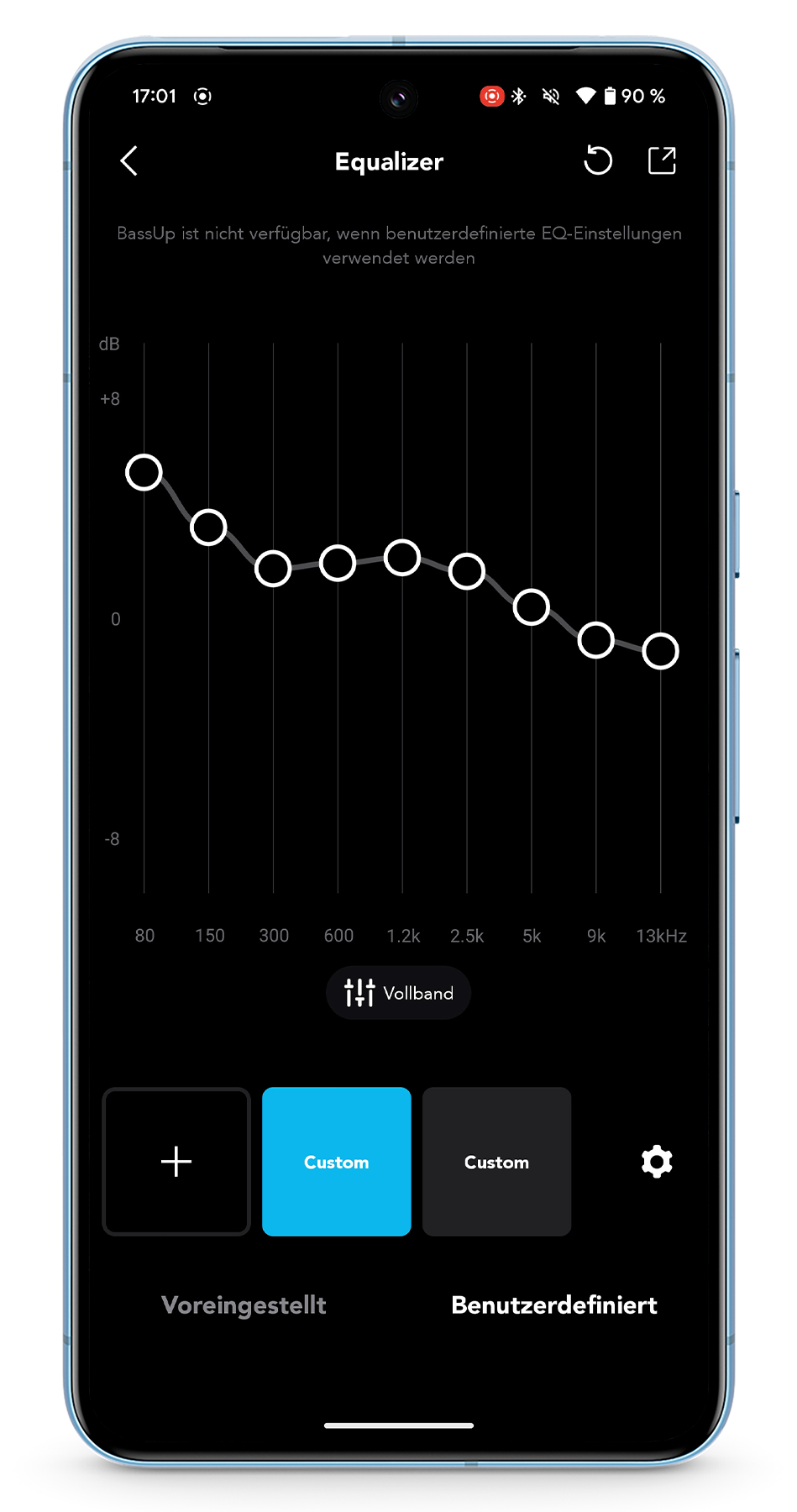 Soundcore Motion X600 Bluetooth-Lautsprecher App-Screenshot