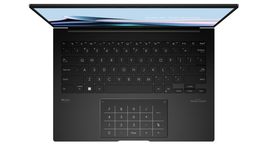 Asus Zenbook 14 OLED Meteor Lake Notebook Tastatur