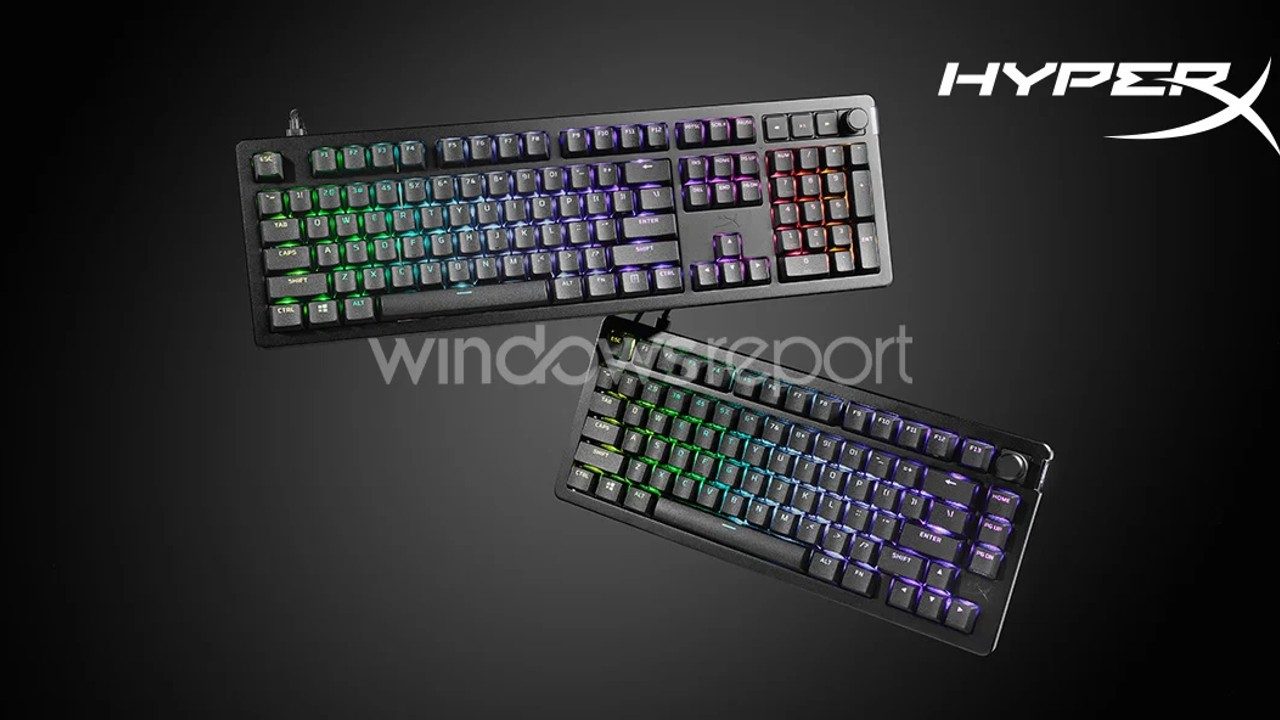 HP HyperX CES 2024 Tastaturen
