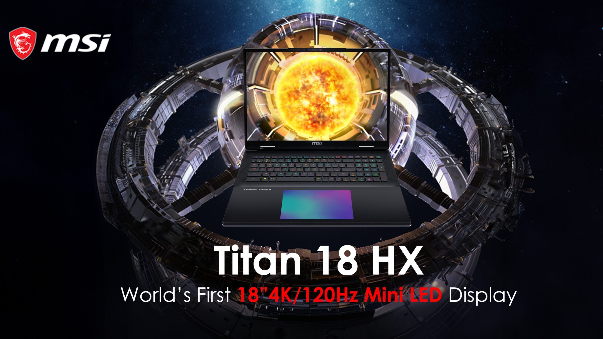 MSI Titan 18HX Gaming Notebook