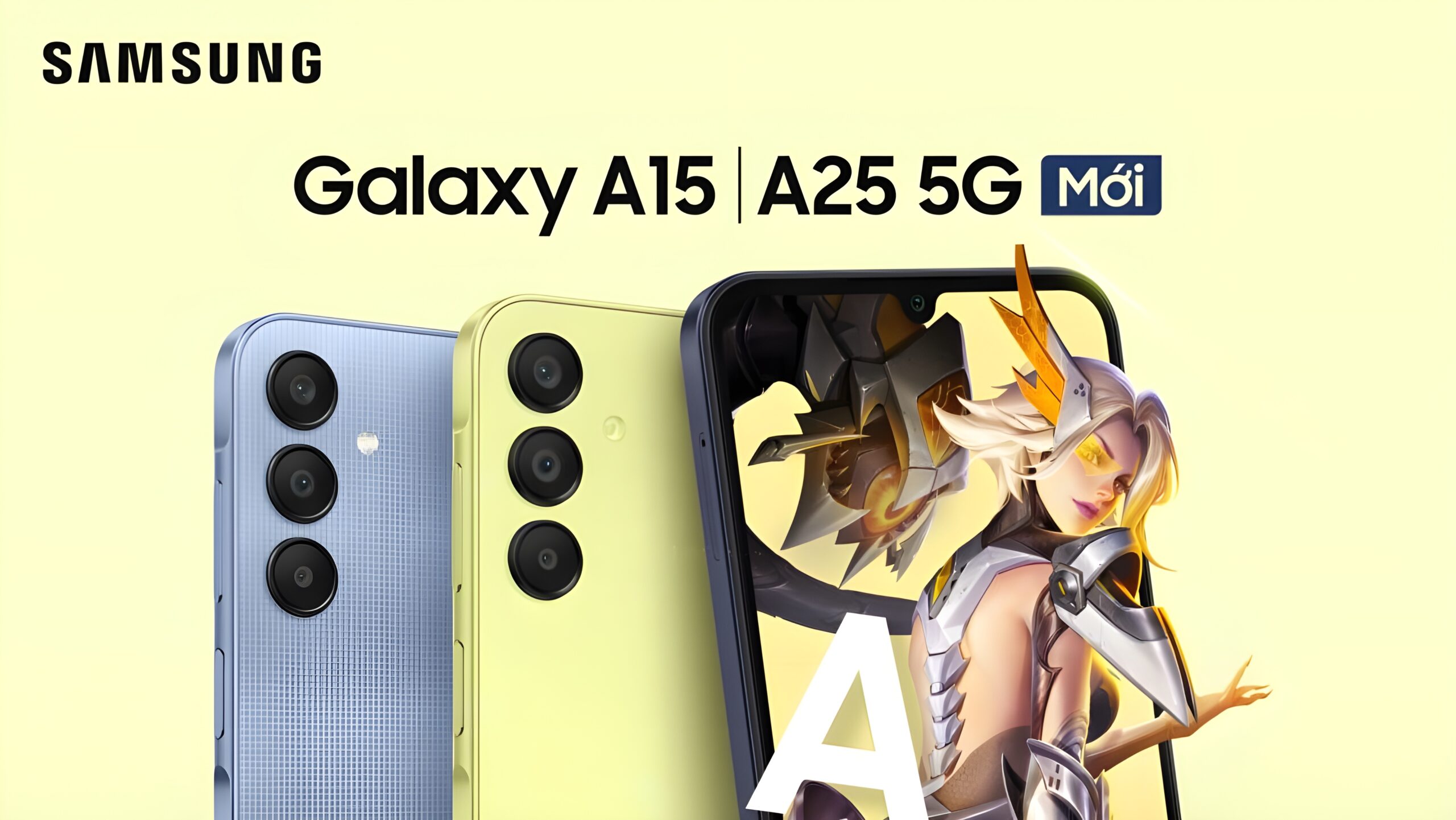 Samsung Galaxy A15 und A25