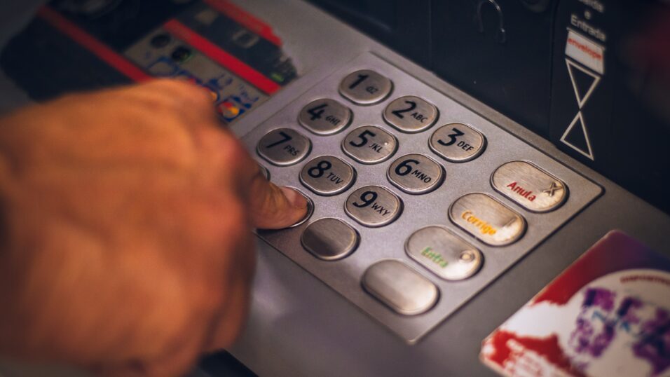Bankautomat Eingabe Eduardo Soares