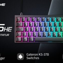 Beitragsbild zu:Caseking stellt Endgame Gear KB65HE Tastatur mit magnetischen Hall-Effekt-Schaltern vor