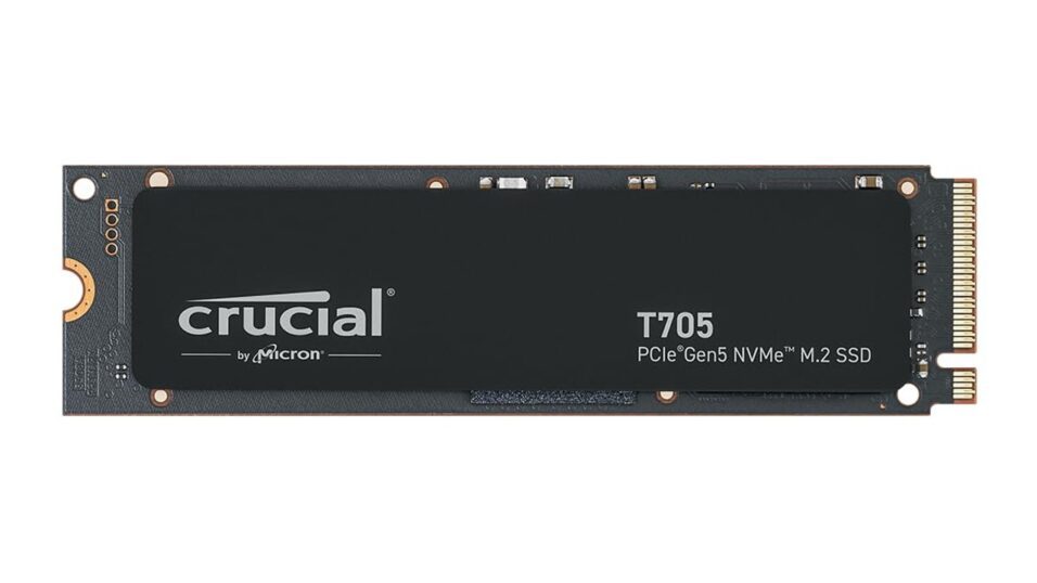 Crucial T705 SSD ohne Kühlkörper
