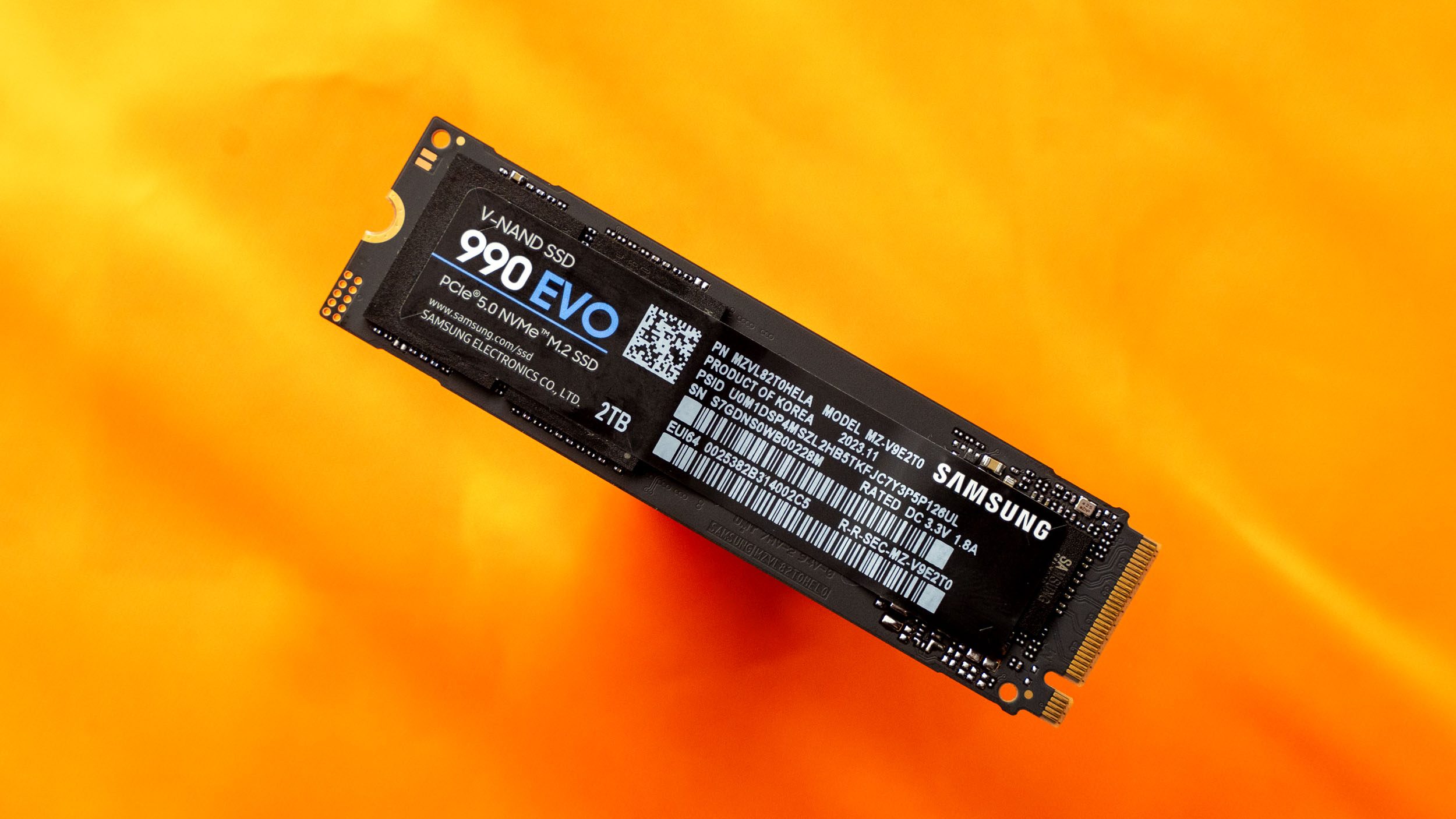Samsung SSD 990 EVO Vorderseite