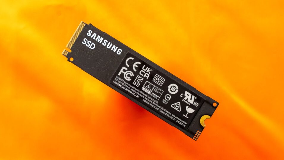 Samsung SSD 990 EVO Rückseite