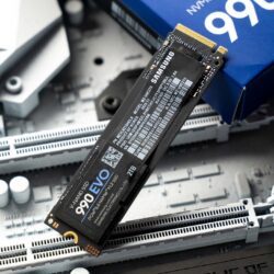 Beitragsbild zu:Test: Samsung SSD 990 EVO - PCIe-5.0-Etikettenschwindel?