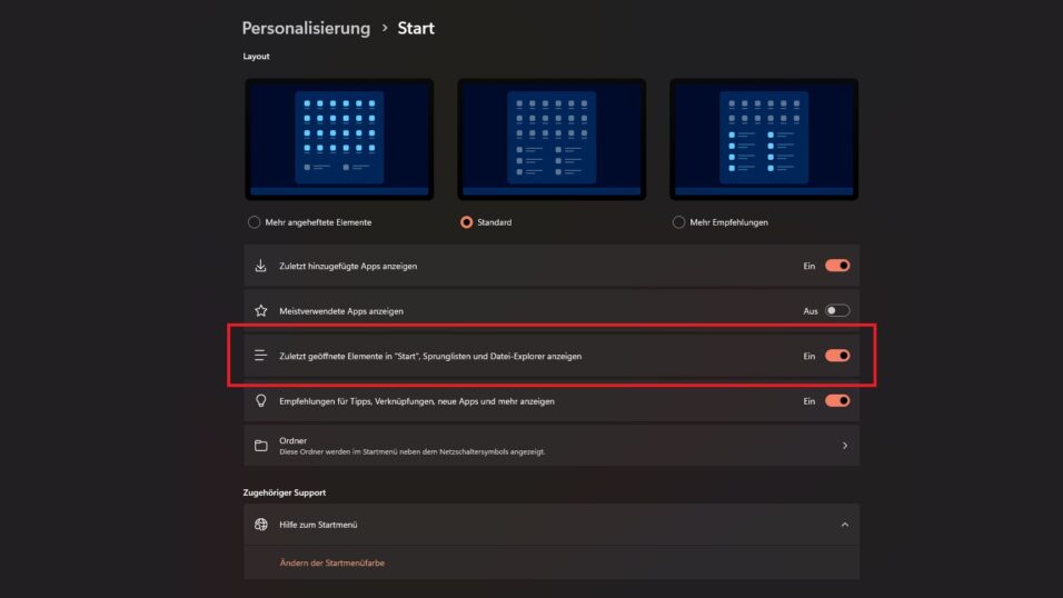 Windows 11 Personalisierung Einstellungen