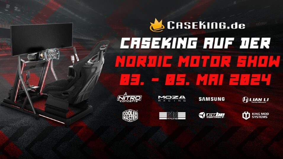 Caseking als Sponsor der Nordic Motor Show 2024